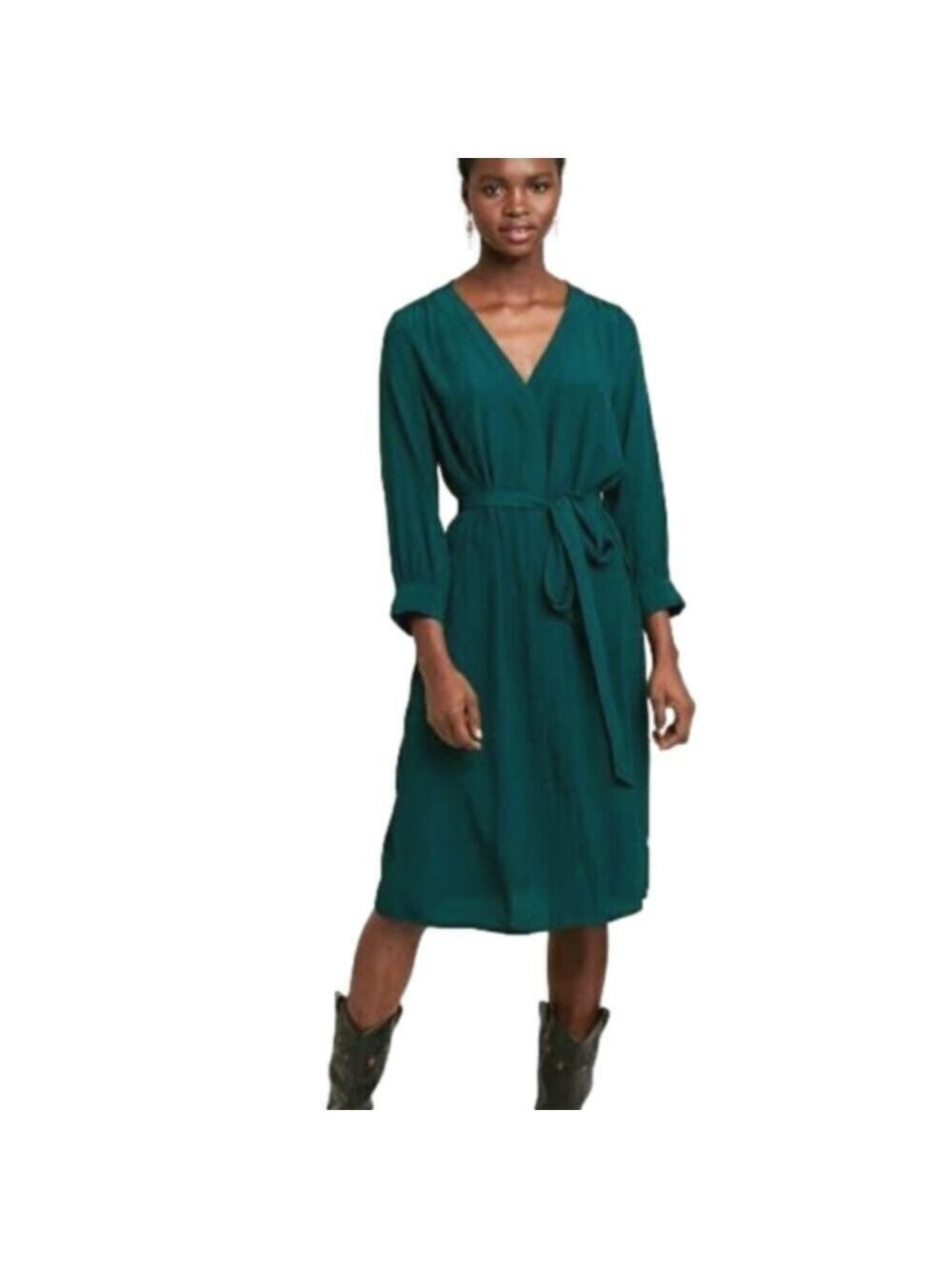𝅺Gap Dress Emerald Green size 10 Tall NWT
